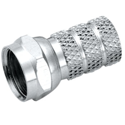 F-CONNECTOR COAX 12 MALE OPSCHROEF